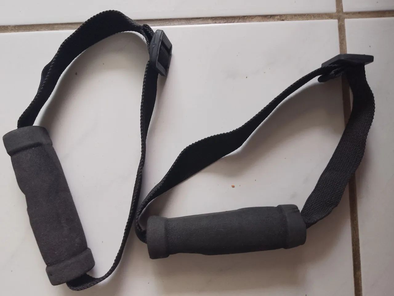 Puxador par faixa elástica pilates da mercur - Foto 2