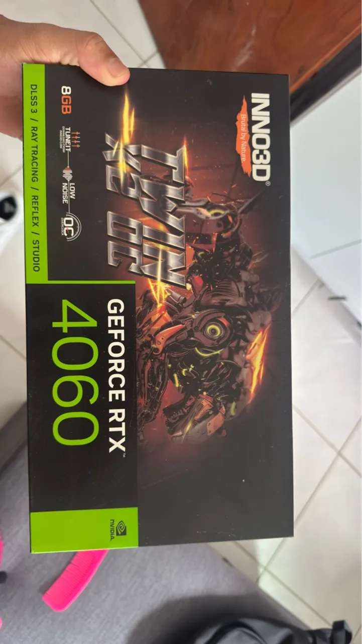 Placa de Vídeo Inno3D GeForce RTX 4060 8GB