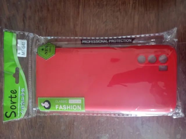 Capa Motorola G41 silicone aveludada