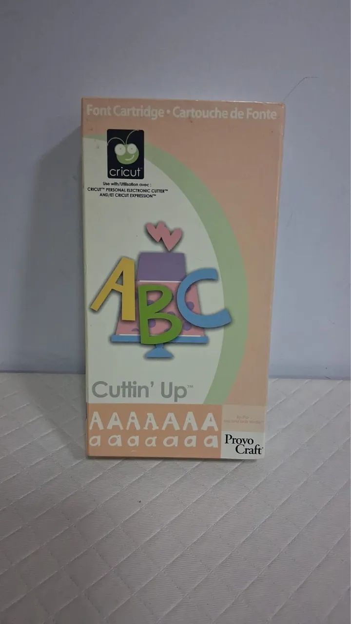 Cartucho máquina Cricut expression ABC