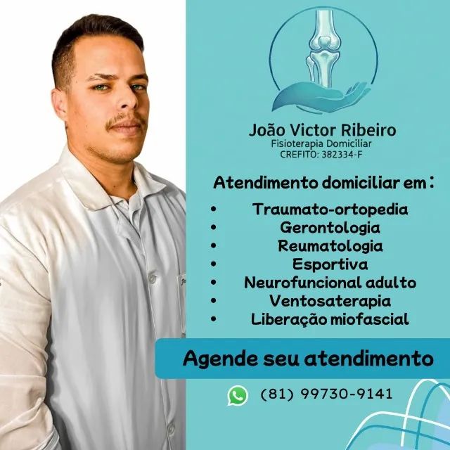 Fisioterapia Domiciliar em Paulista, Olinda e Recife.