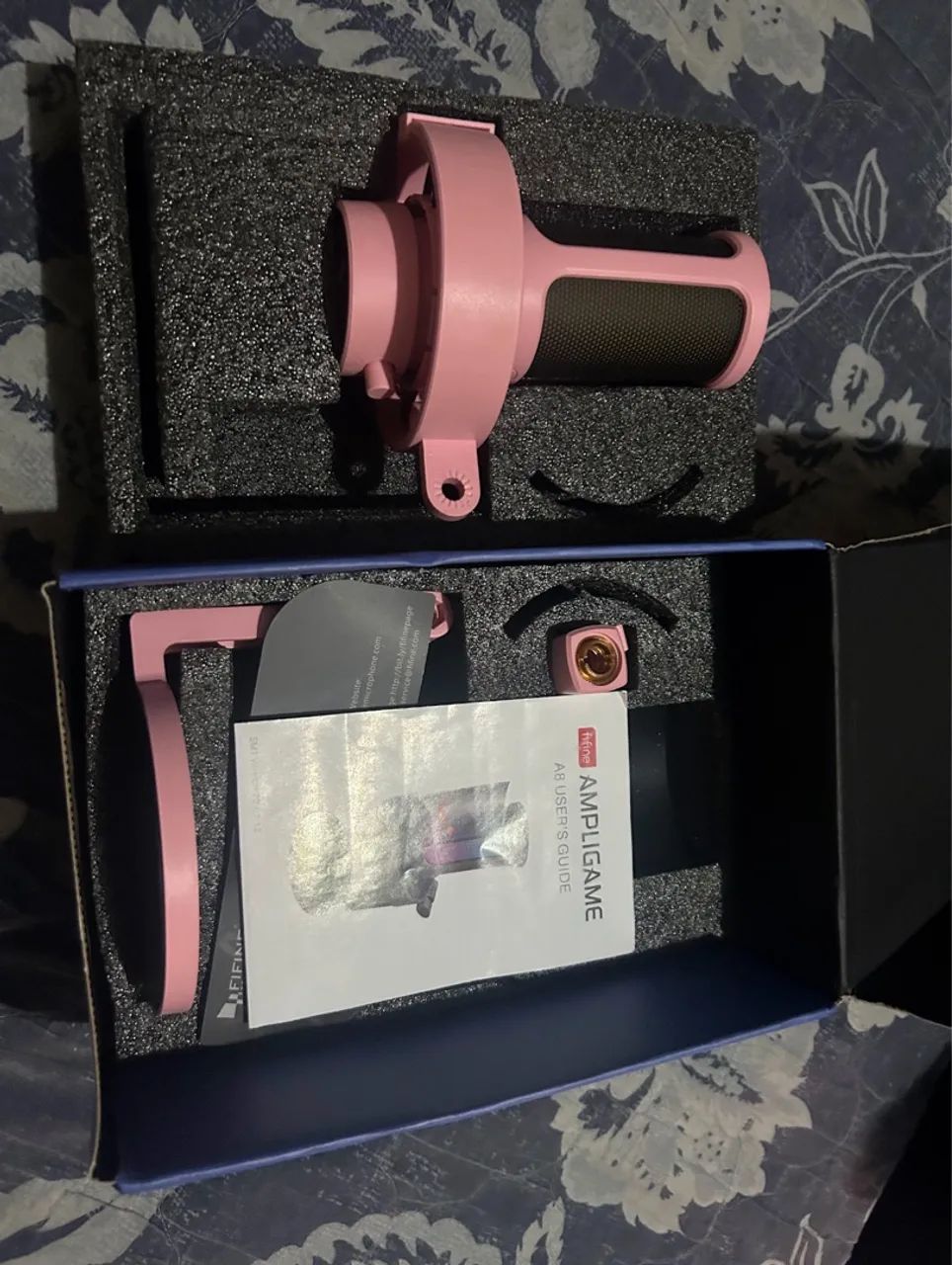 Fifine Microfone Rosa Microfone Fifine Ampligame A8 - Rosa - Periféricos e Acessórios de ...