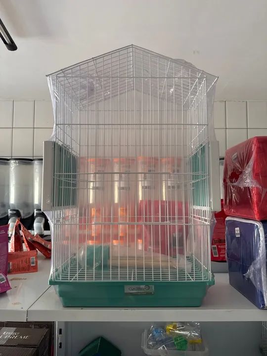 Gaiola para pássaros mansos 