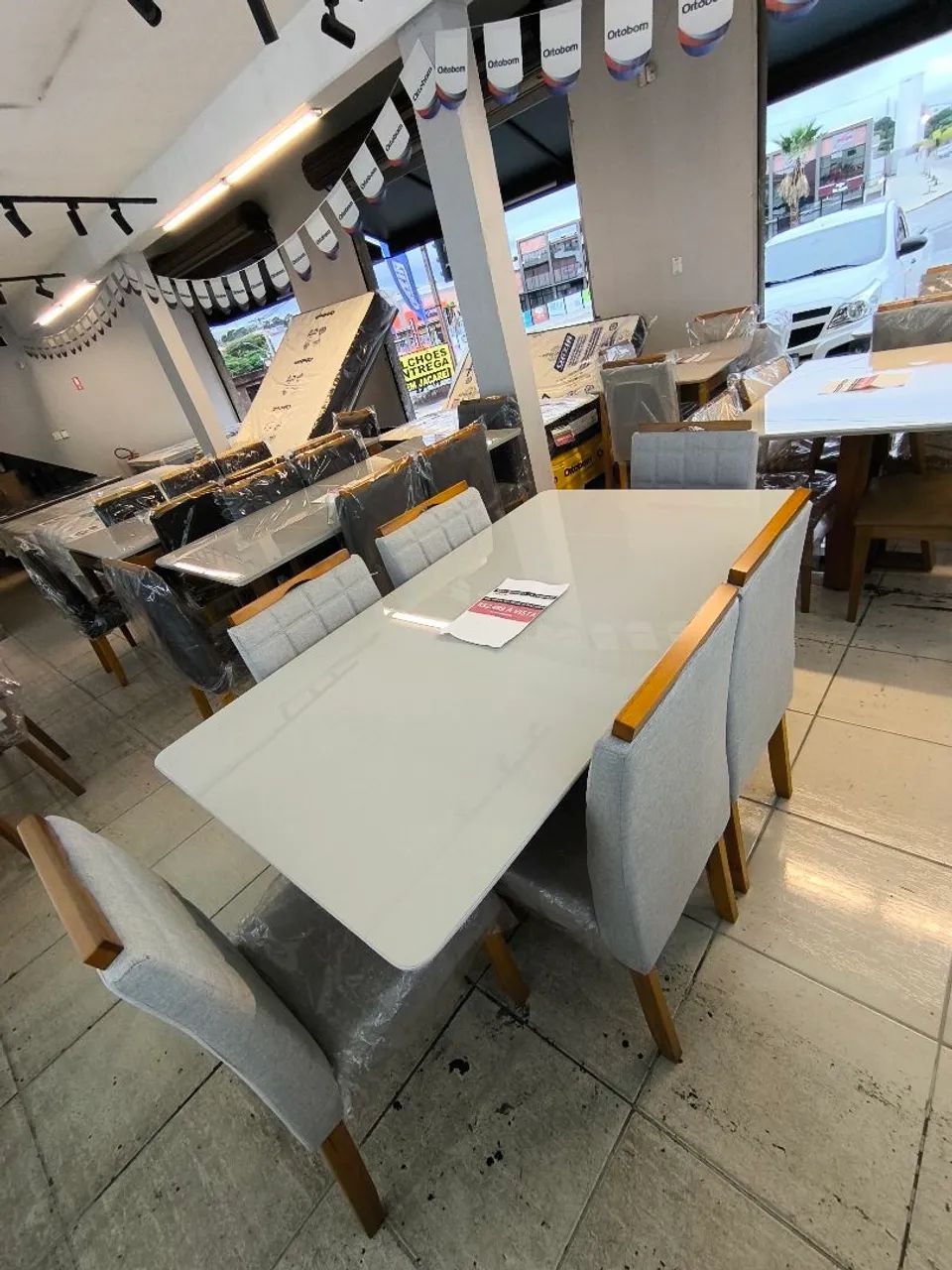 MESA DE JANTAR +6 CADEIRAS BELÍSSIMA  - Foto 2
