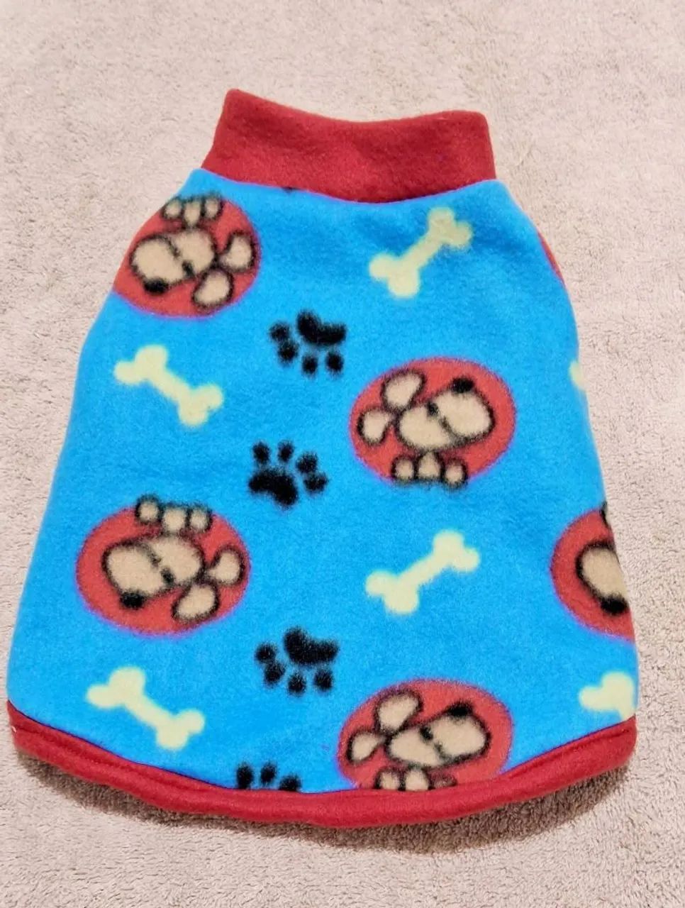 Roupa pet rosa com estampa fofa - Foto 3