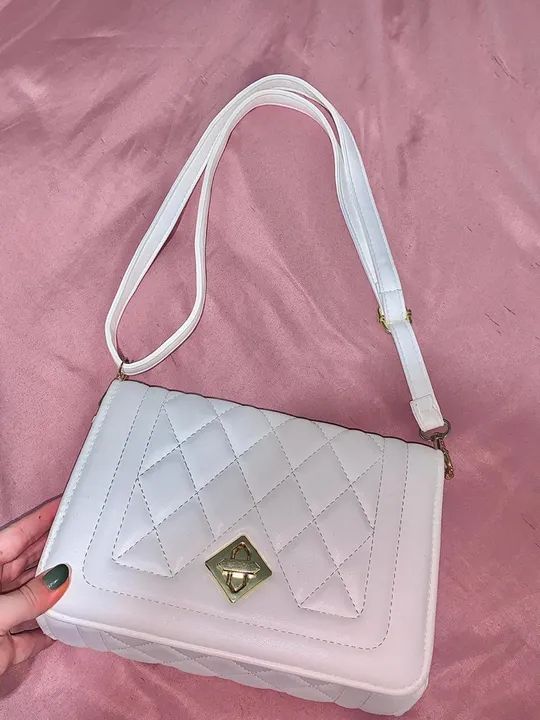 Bolsa de Ombro Branca - Foto 4