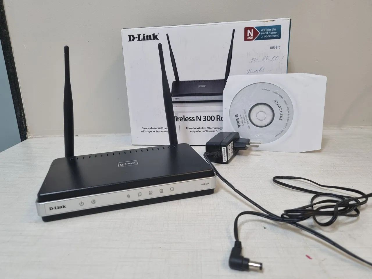 Roteador Wireless D-Link DIR-615 N300 - Usado, funcionando