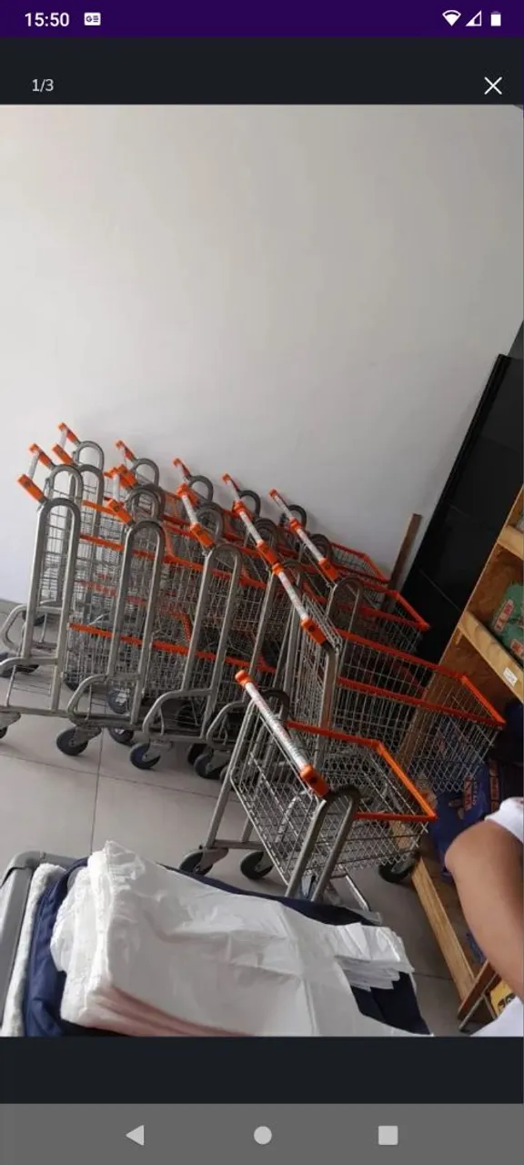 Carrinhos de Supermercado - Venda