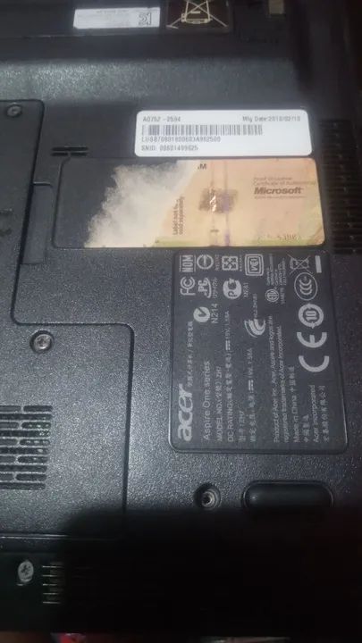 Notebook Acer Aspire One - Ótimo para o dia a dia! - Foto 2