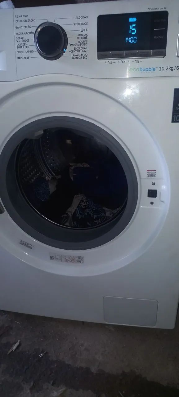 Lava e seca Samsung touch-screen. Até 10X SEM JUROS.  Entrego  - Foto 2