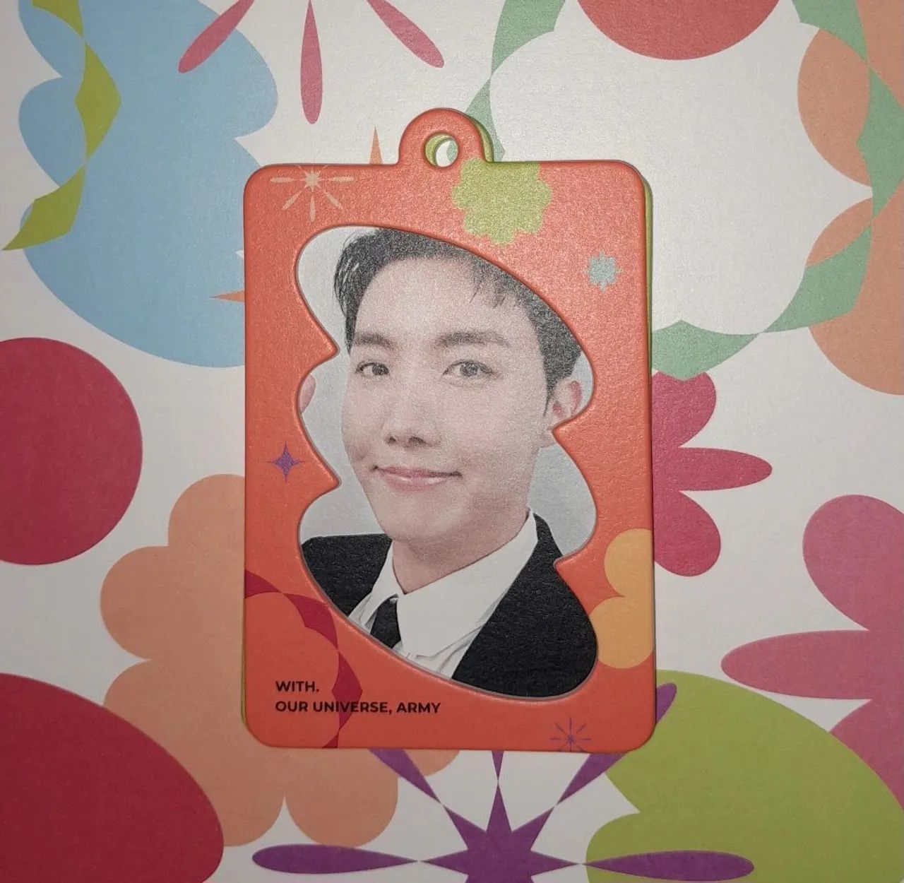 j-hope Charm Photocard DVD Permission to Dance BTS - Hobbies e