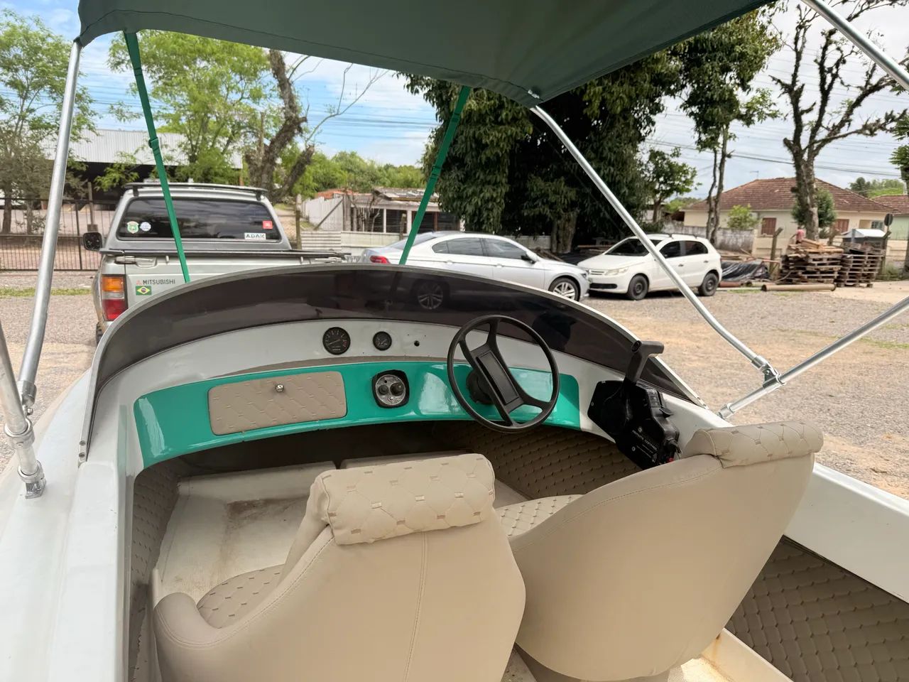 Lancha Gt 14 motor 50 Hp 4 tempos  - Foto 11