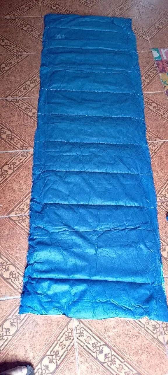 Kit- 2 Colchonetes Camping Solteiro com Sacola para Transporte 60cm - Foto 2