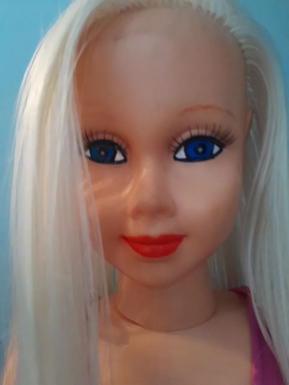 Linda boneca estefany de 1 mt com implante de cabelo. - Foto 2