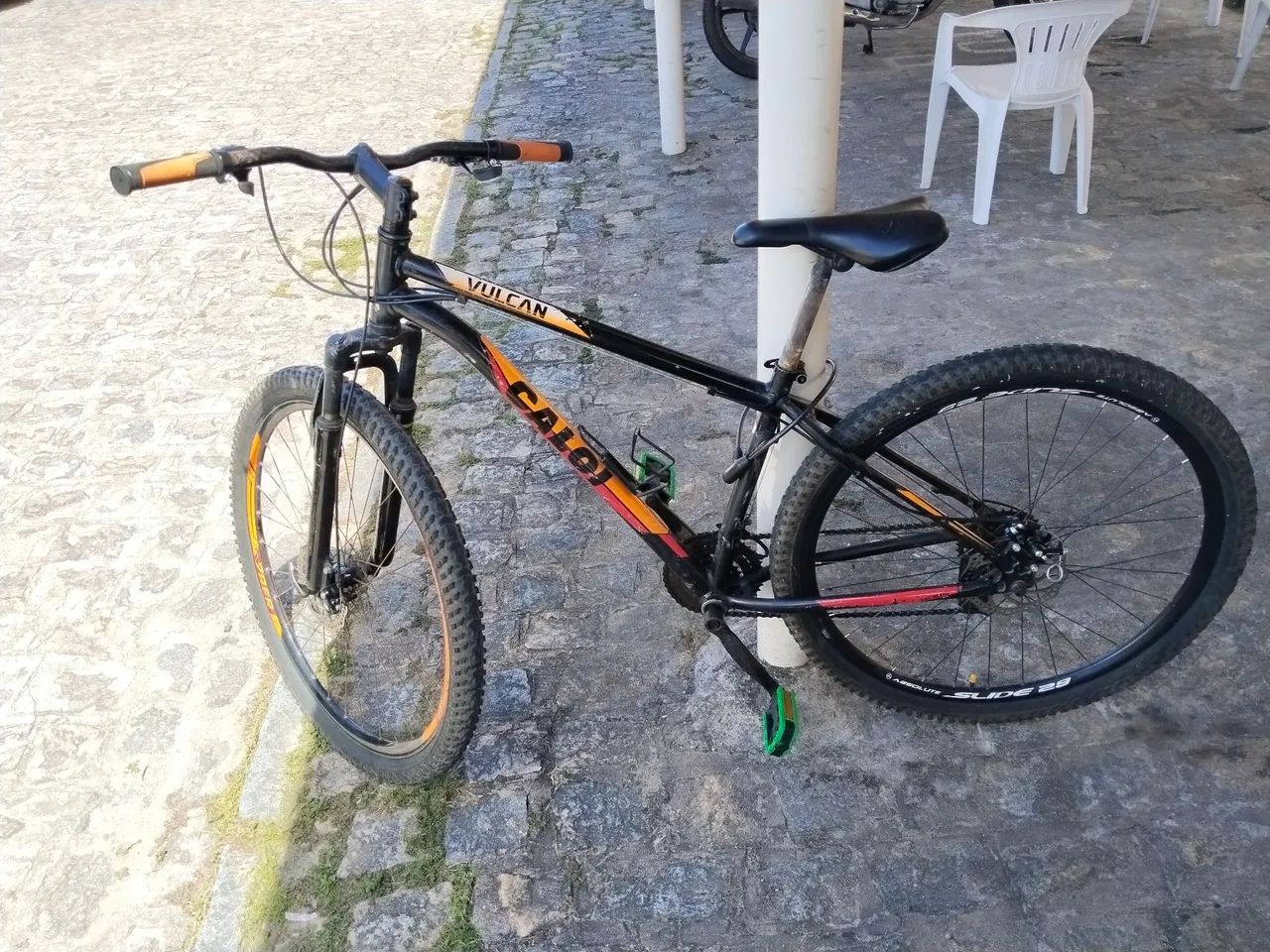Bicicleta aro 29 semi nova aceito cartão 
