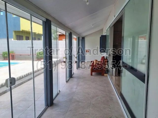 Casa à Beira Mar, Piscina Grande, 4 Quartos, Sala de Jogos, WiFi, em Mariluz/Imbé - Foto 10