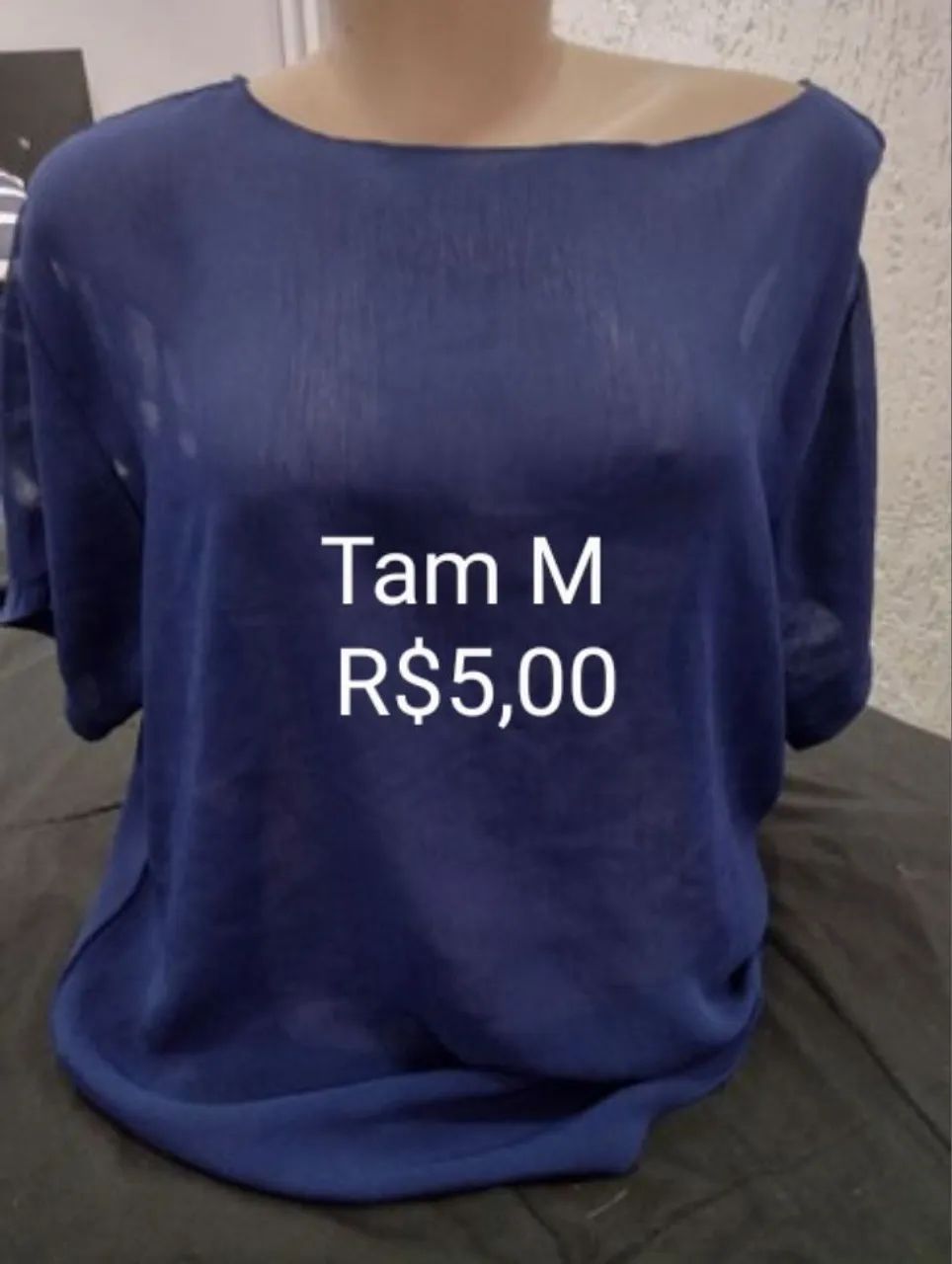 Blusas femininas qualquer peça -R$5,00 - Foto 2