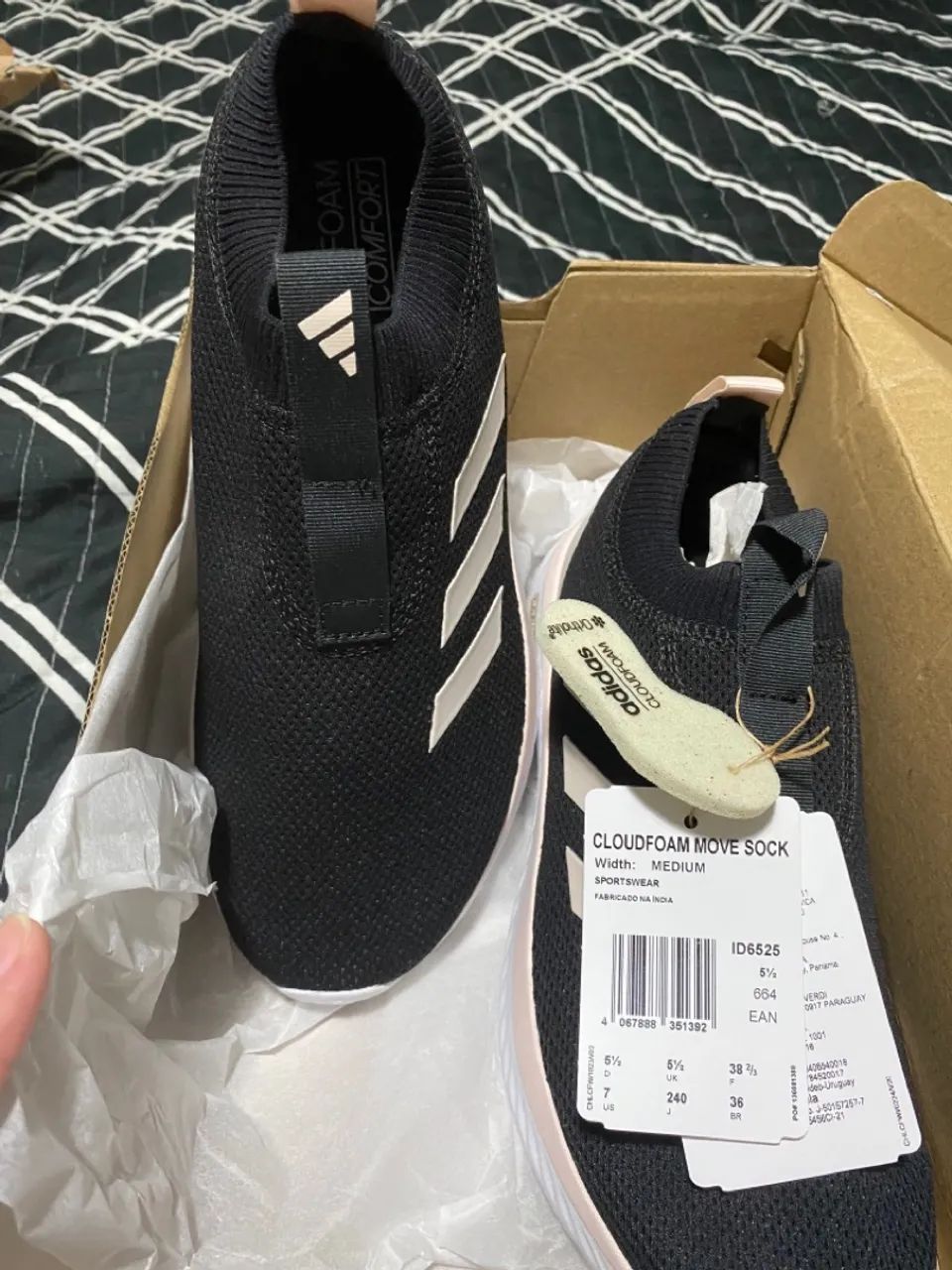 Tênis Adidas Cloudfoam Move Sock - Feminino  - Foto 4