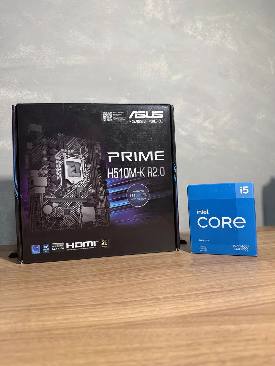 Kit i5 11400f + H510m Asus (Aceito Trocas) 