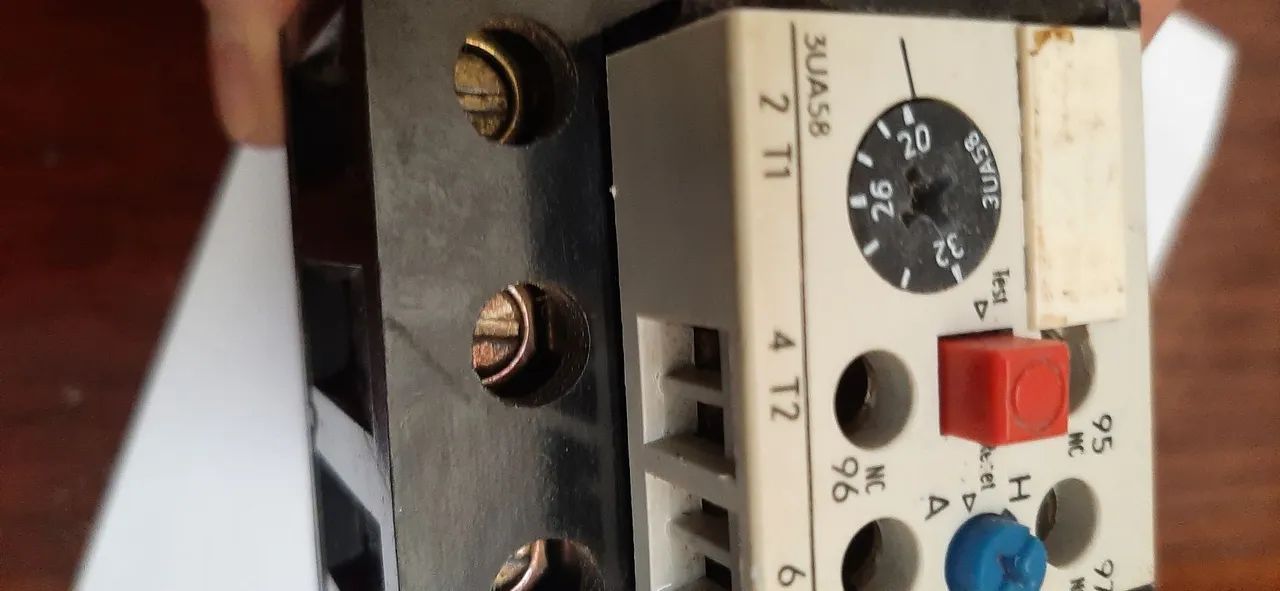 Relé Térmico 3UA58 Siemens como Novo  - Foto 3