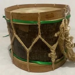 Alfaia Tambor de Maracatu - Madeira e Corda Tocar ou Decoração - Foto 2