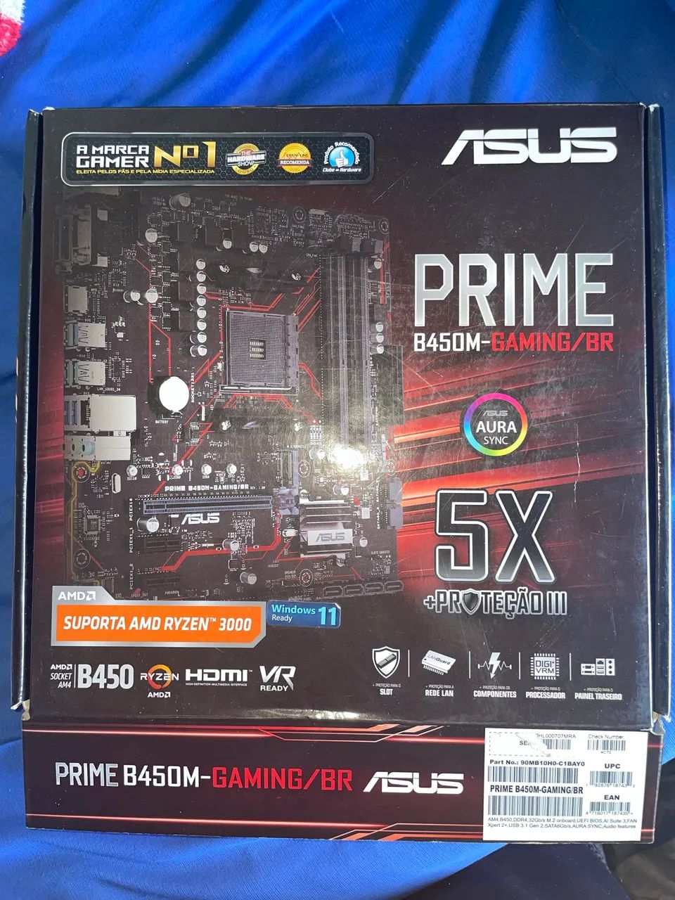 Prime B450M-GAMING/BR ASUS - Foto 2
