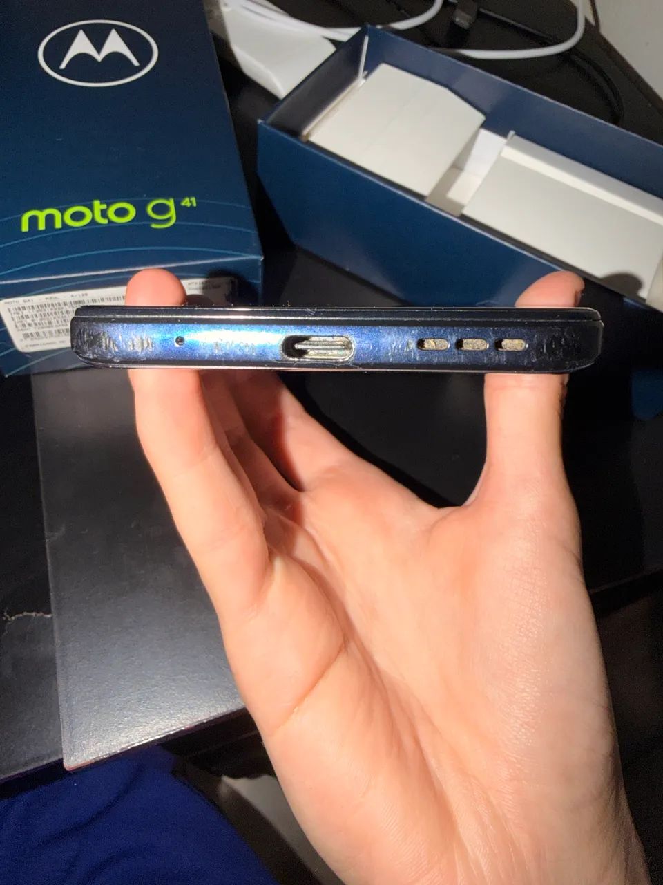 MOTO G41 com caixa  - Foto 4