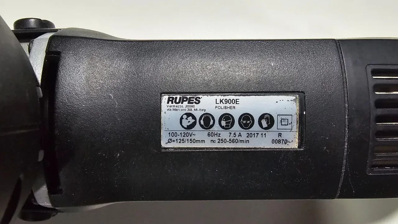 RUPES USA! !Politriz roto orbital forçada Rupes Mille LK900 - 110V (Profissional) - Foto 2