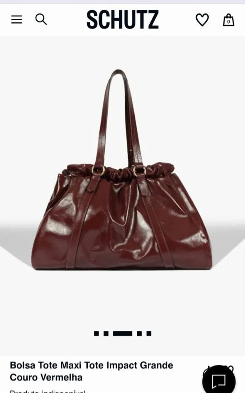 BOLSA NOVA SHULTZ COURO - Foto 3