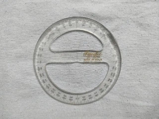 Esquadros e Compasso Para Curso de Desenho técnico  - Foto 4