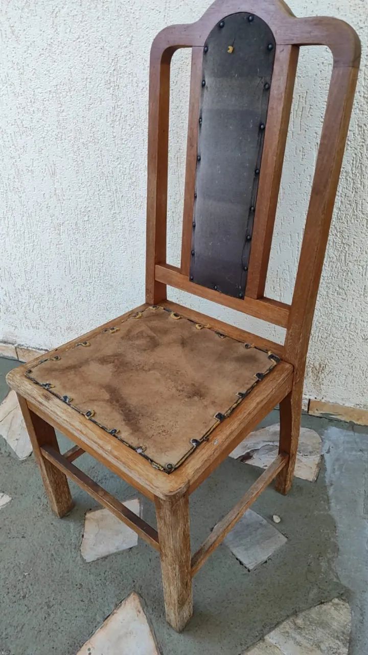 Cadeiras em cerejeira para restaurar - Foto 3