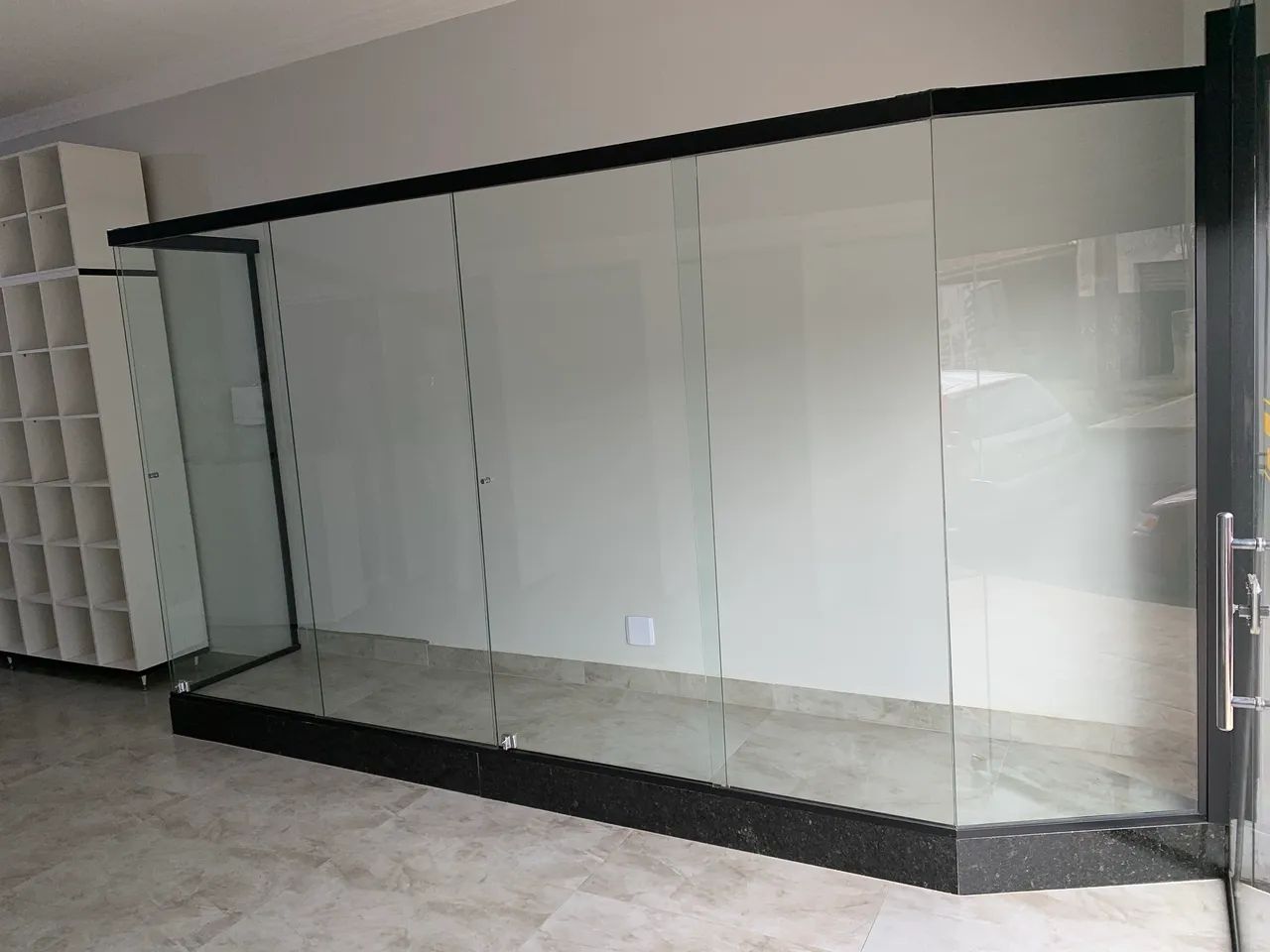 Vitrine vidro temperado