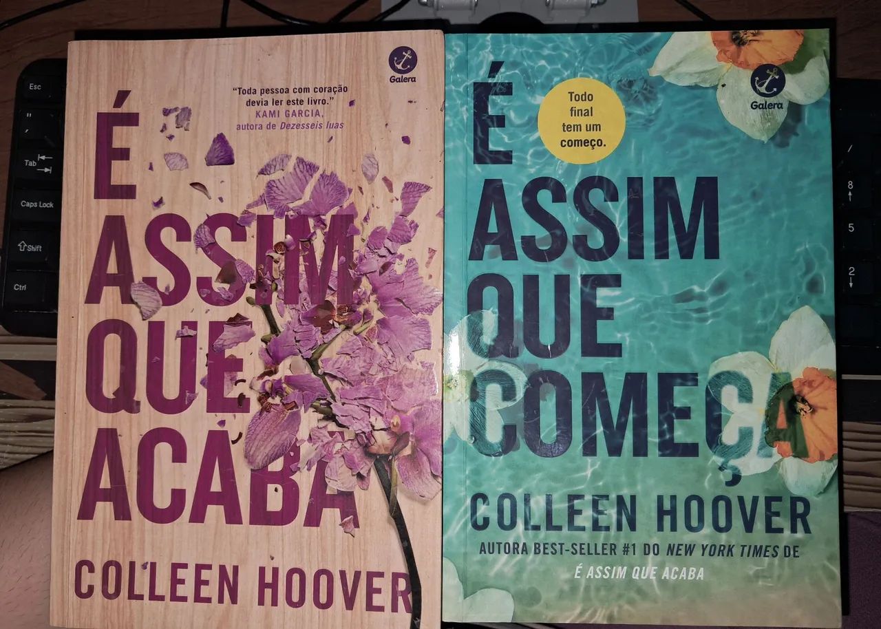 Livros É Assim Que Acaba e É Assim Que Começa 