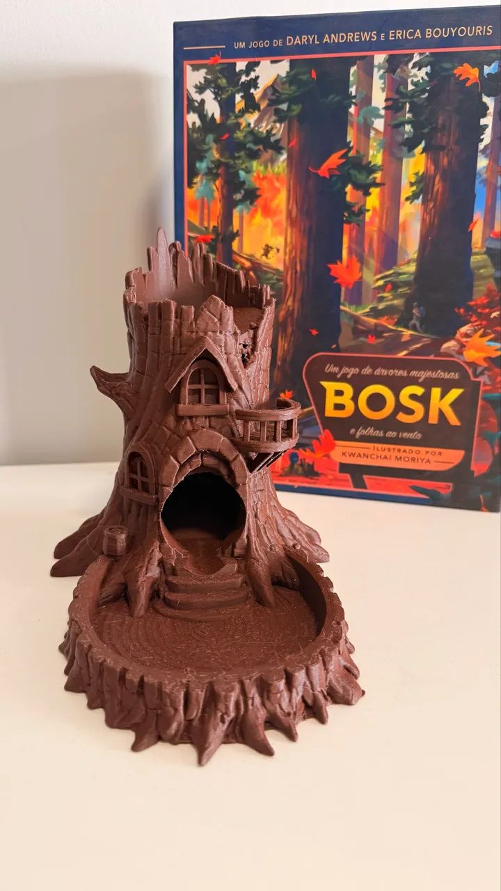 Torre de Dados Árvore - PLA Wood - Foto 4