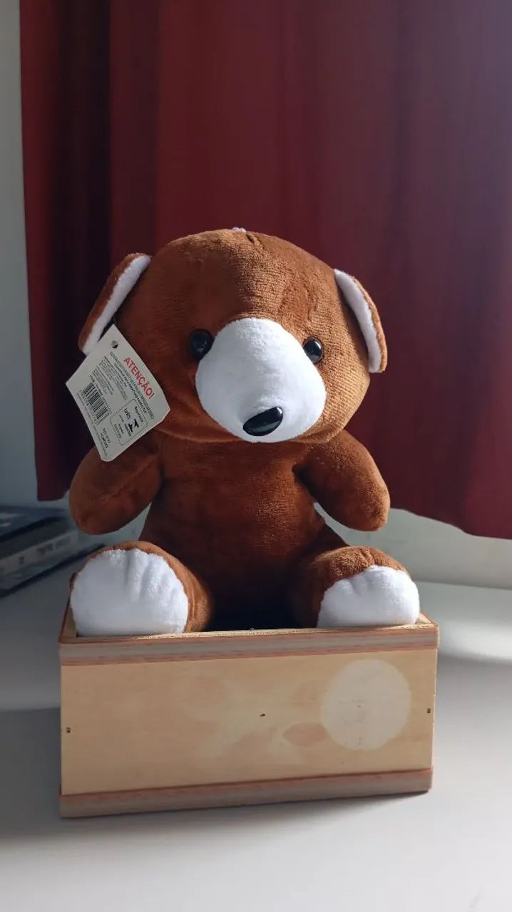 ? URSO DE PELÚCIA MARROM - Foto 2