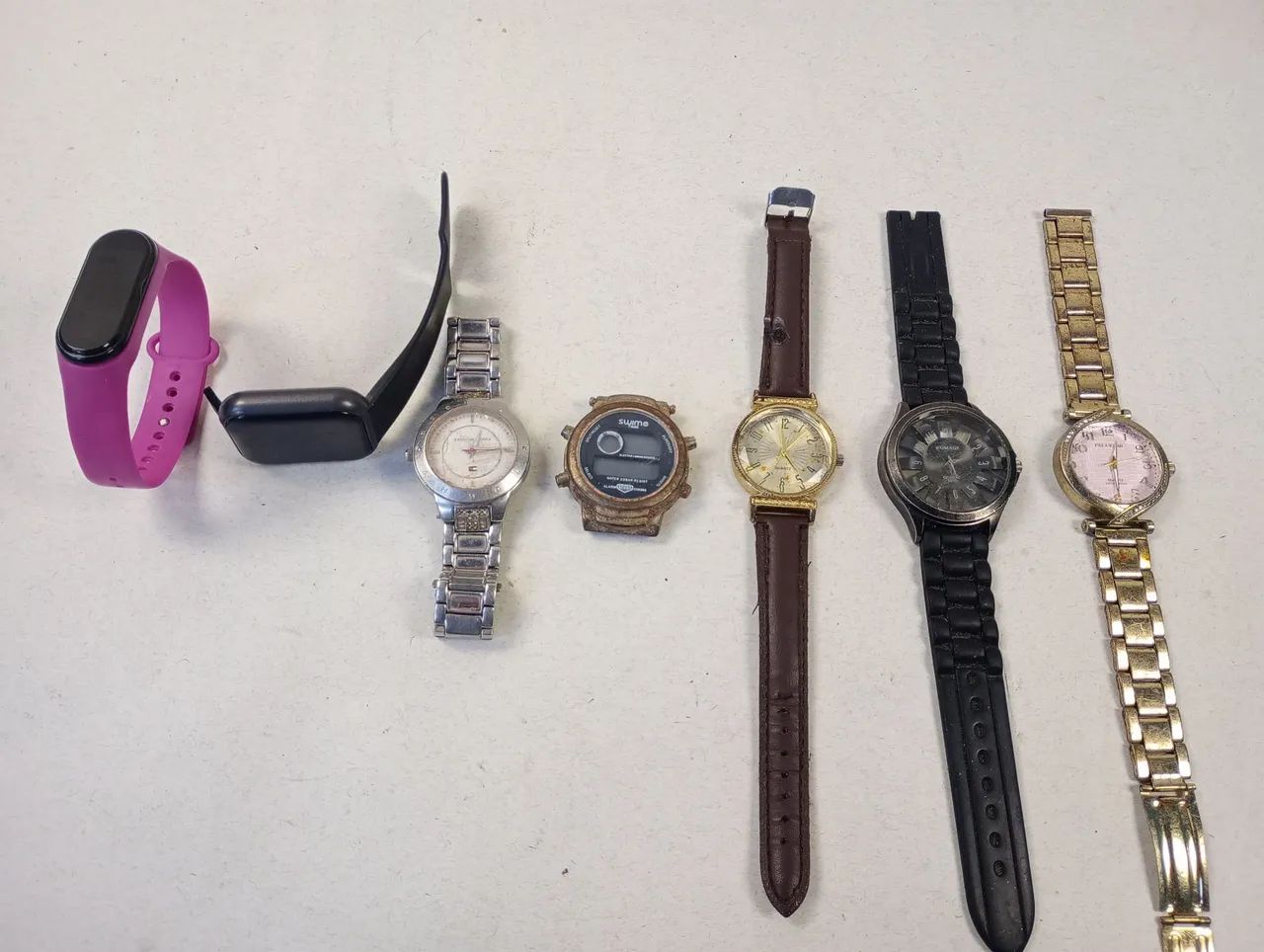 Relógios para Peças - Pulseiras, Máquinas e Carcaças