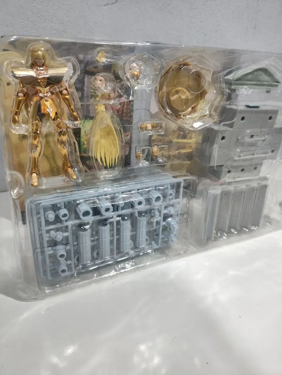 Virgo Shaka - Action Figure Bandai Original Completo  - Foto 4