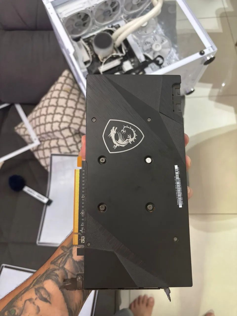 Placa de vídeo AMD Radeon RX6750XT 12GB MSI MECH - Foto 6