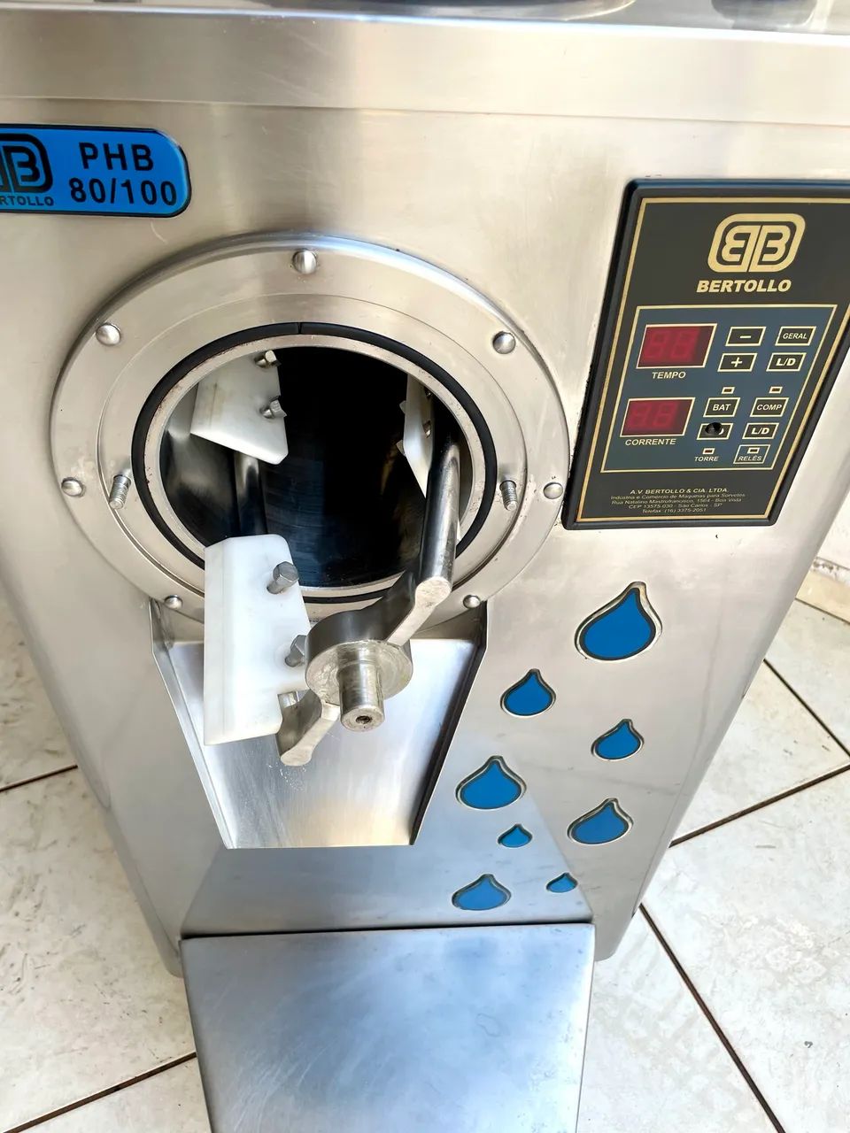 Máquina de sorvete e açaí Bertollo 80/100 - Foto 5