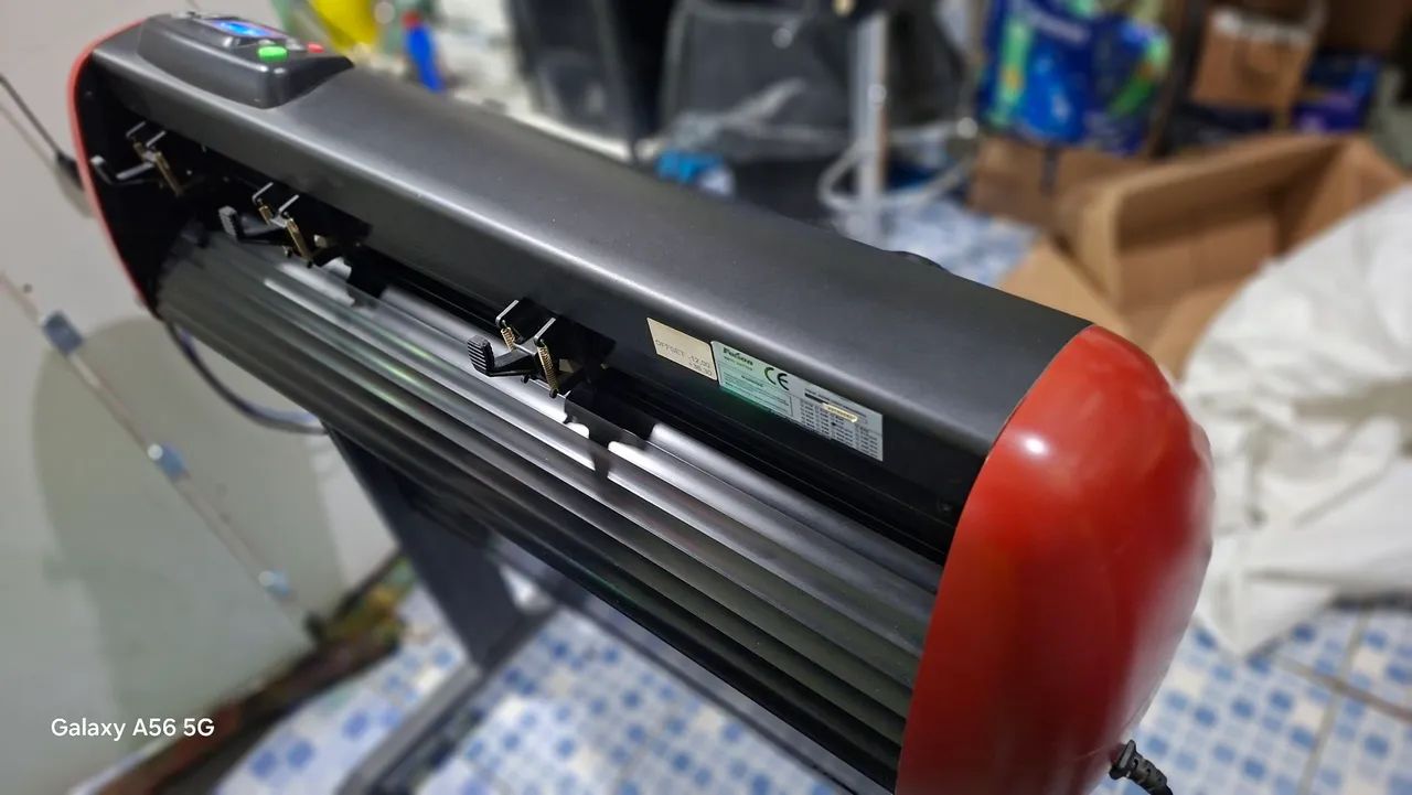 Plotter Recorte Foison C24 Pro Com Pedestal E Software Flexi Original - Foto 5