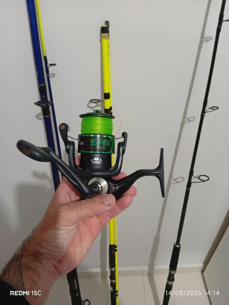 Conjunto de pesca  - Foto 3