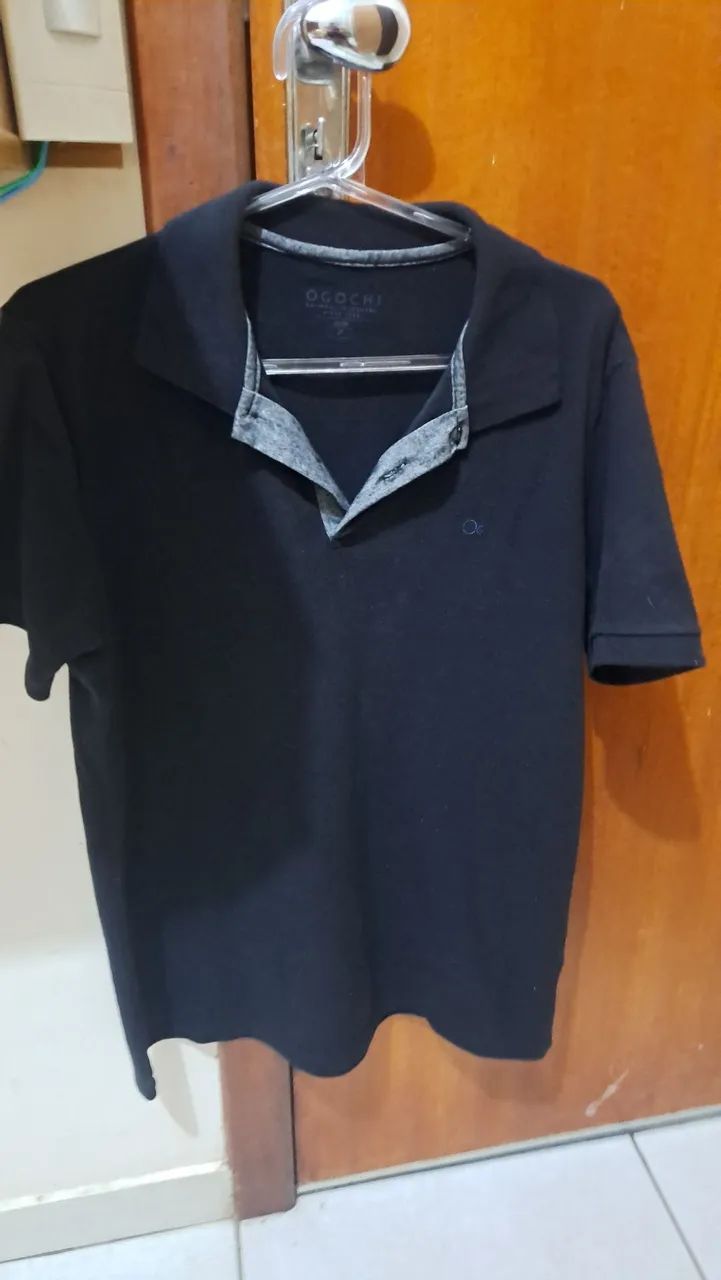 Camisa polo maculina ogochi - Foto 2