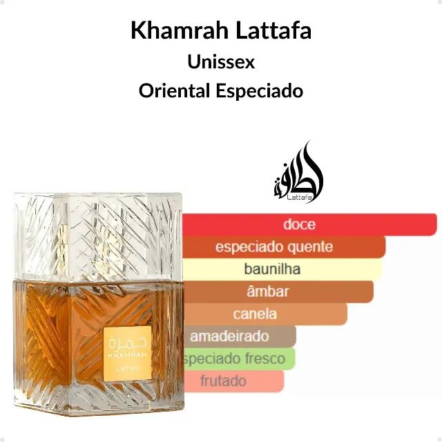Khamrah Lattafa 100ml - Foto 2
