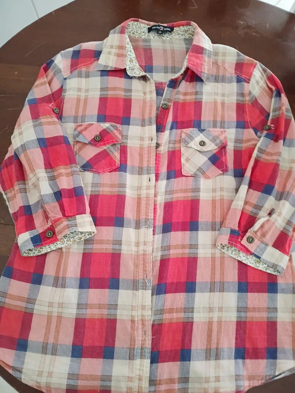 Camisa meia manga feminina  - Foto 2
