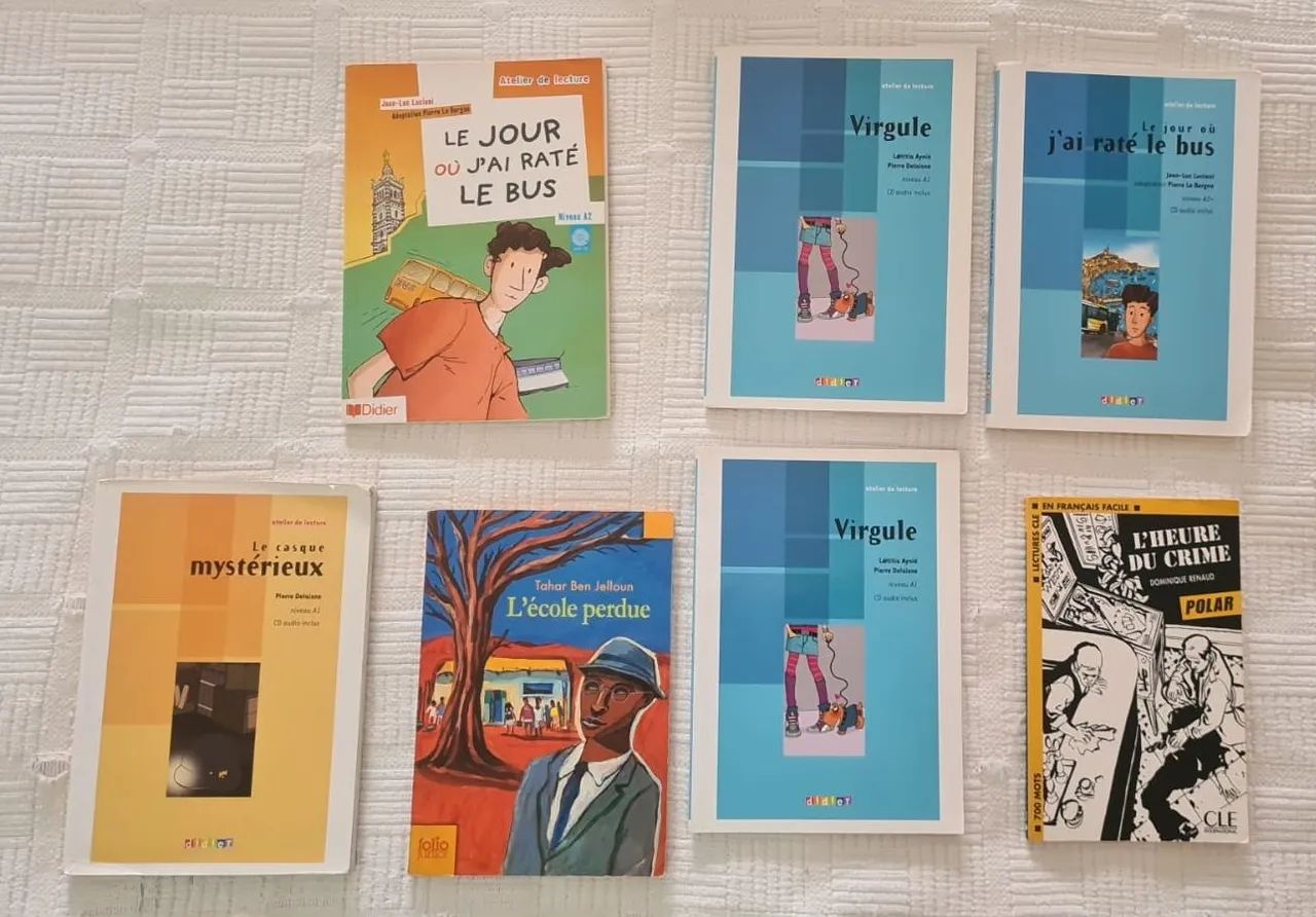 Livro em francês (valor unitário) 