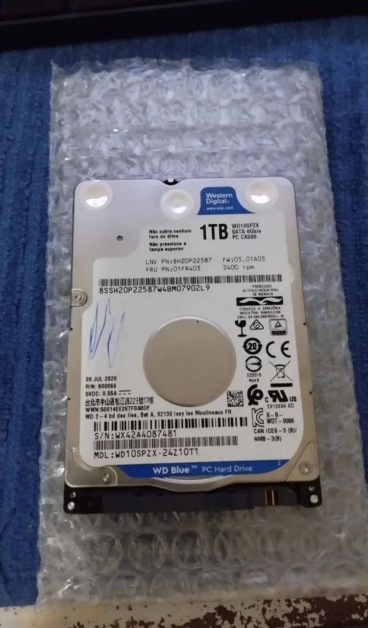 Vendo HD de 1TB