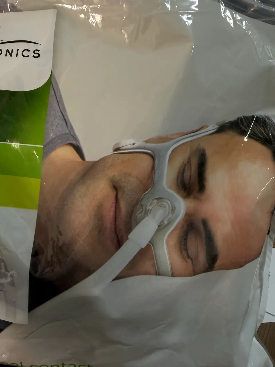 Almofada Nasal Wisp Respironics Philips - Foto 5