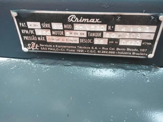 Compressor de Ar Primax 175Lbs - Foto 3