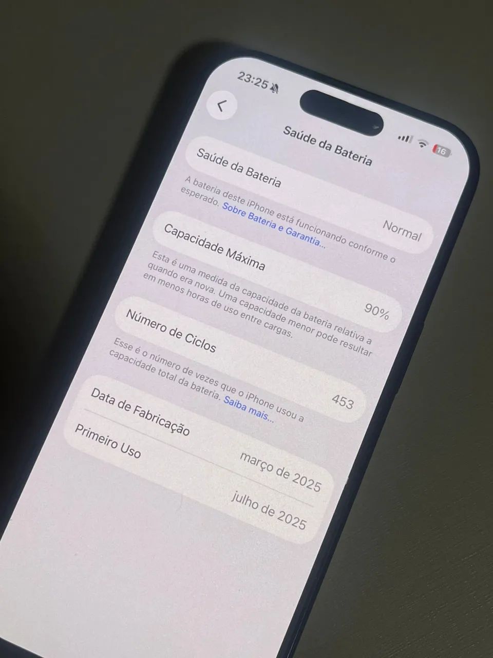 iPhone 16 pro + caixa capa e película 512 GB NOVO