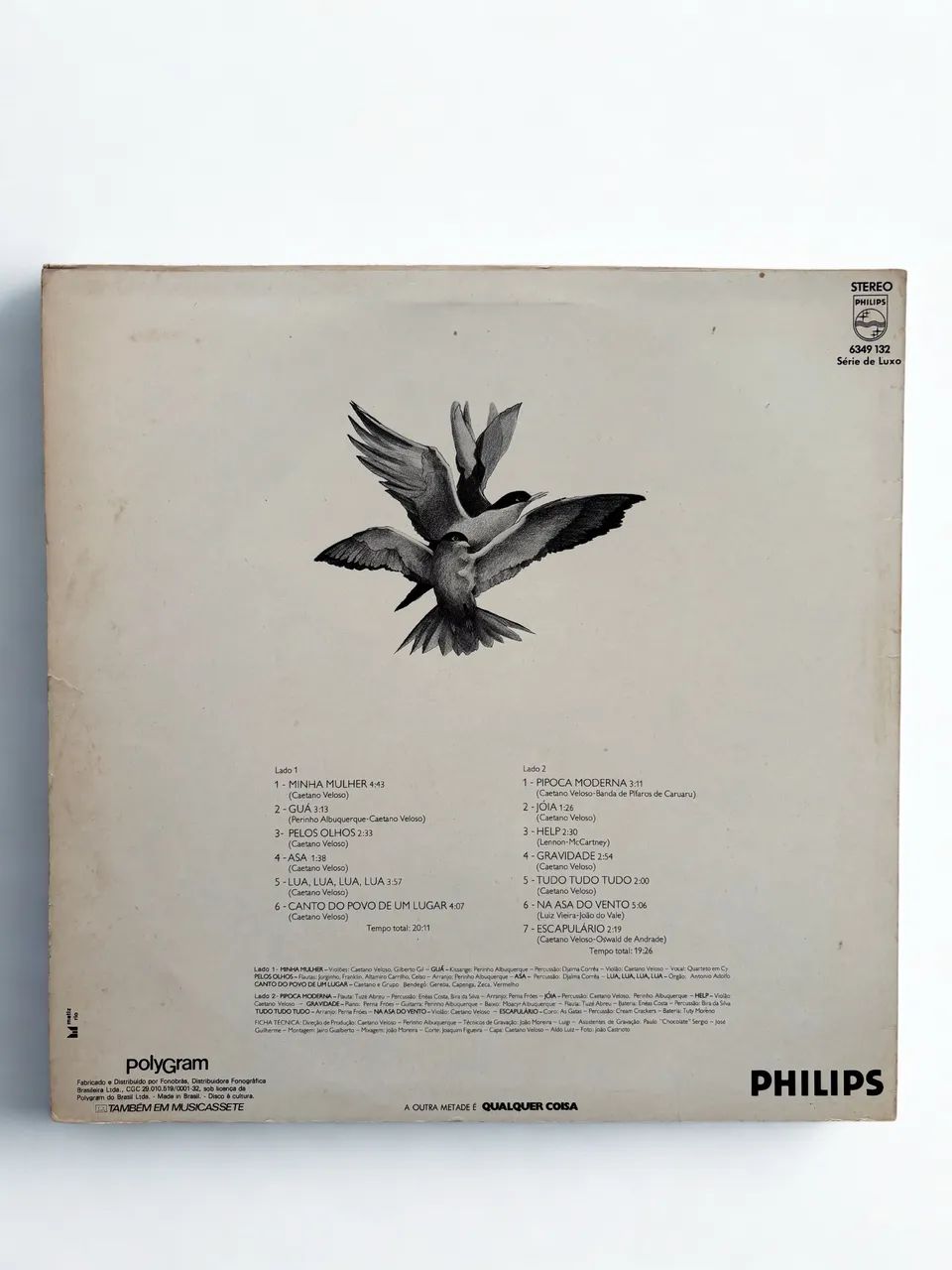 Lp Caetano Veloso Jóia - Foto 3